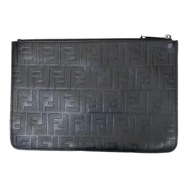 FENDI フェンディ クラッチバッグ セカンドバッグ FFロゴ モノグラム