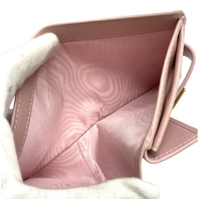miumiu 二つ折り財布 miu miu（ミュウミュウ） 42385 財布 二つ折り財布 折財布 コンパクト