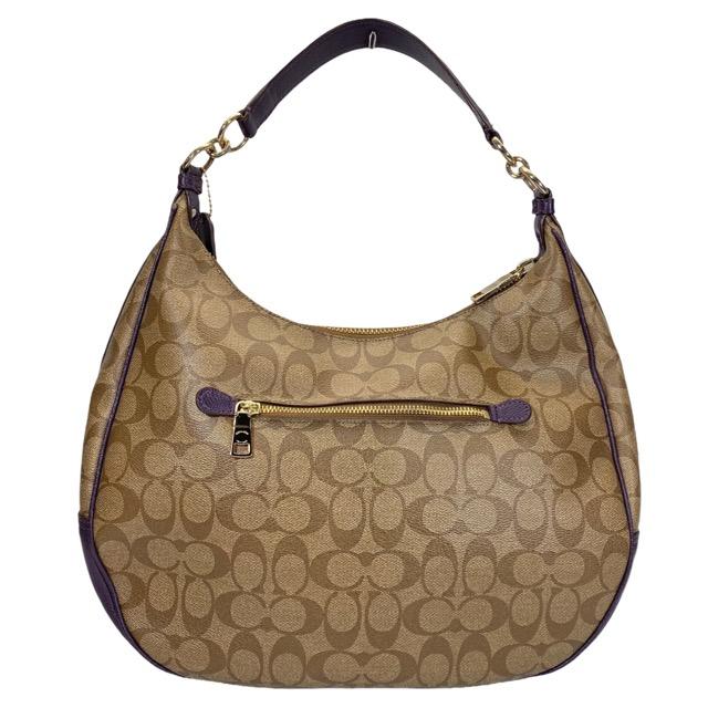 COACH コーチ F38300 シグネチャー ハーレー ホーボー トートバッグ