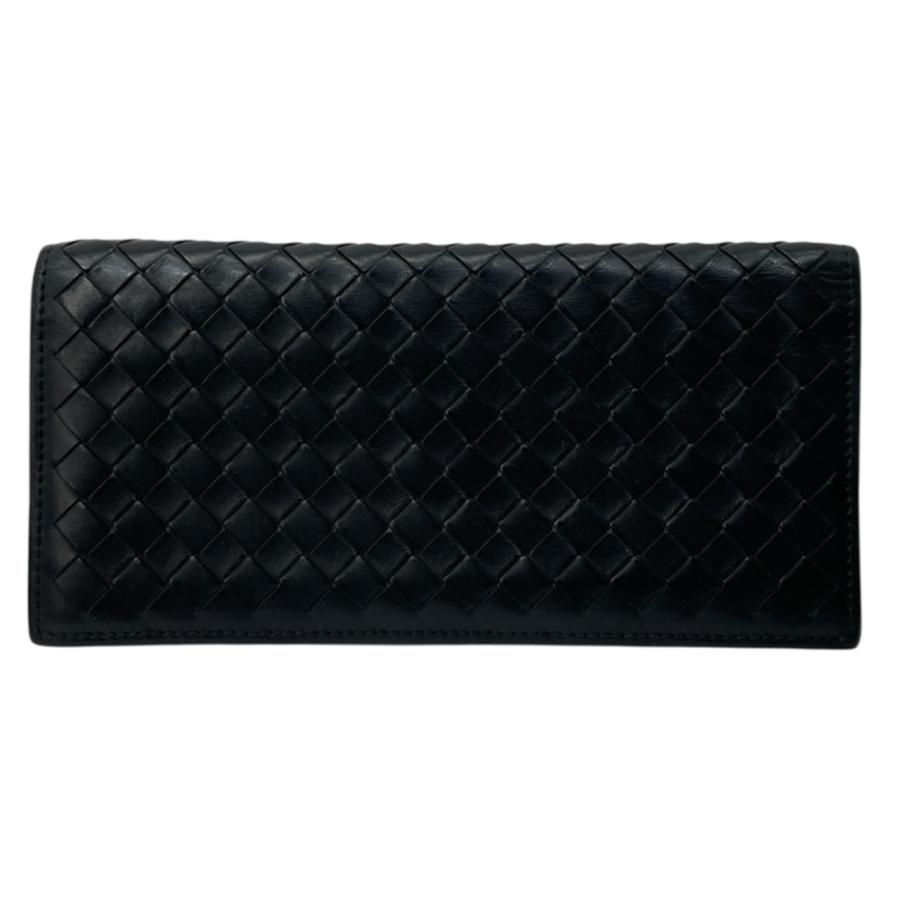 未使用✨ボッテガヴェネタ ロングウォレットイントレチャート　二つ折り長財布 BOTTEGA VENETA（ボッテガ・ヴェネタ） 二つ折り 長財布 ロング