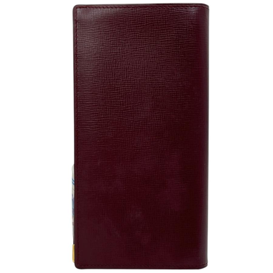 Cartier マストライン 長財布 ボルドー Cartier（カルティエ） マスト ドゥ マストライン 二つ折り 長財布