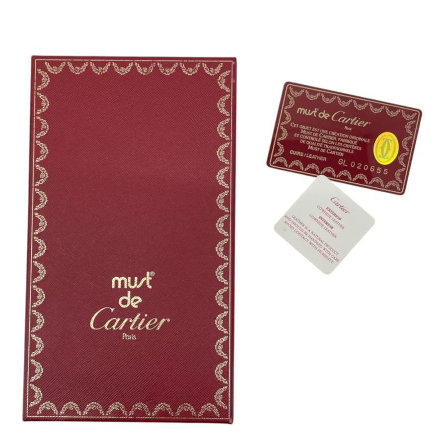 Cartier（カルティエ） マスト ドゥ マストライン 二つ折り 長財布