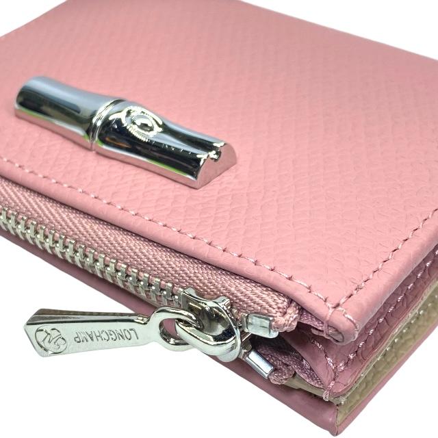 LONGCHAMP（ロンシャン） 【美品】LONGCHAMP ロゾ財布 二つ折り財布