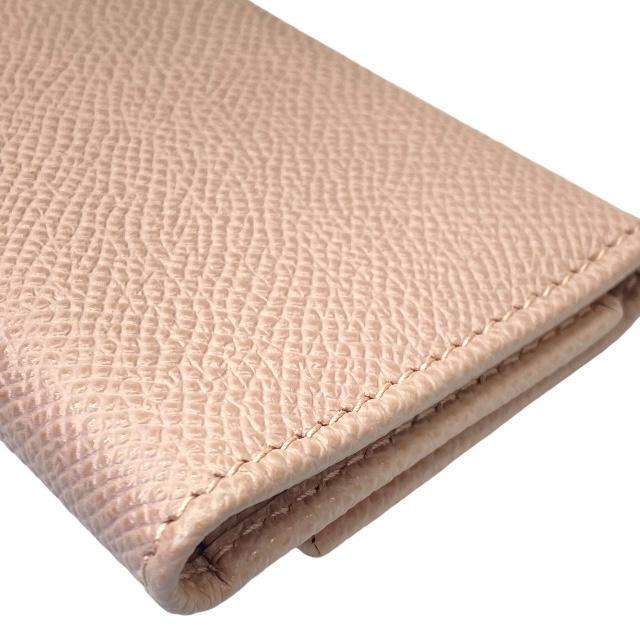 BVLGARI（ブルガリ） 6連 キーケース コンパクト ロゴクリップ レザー