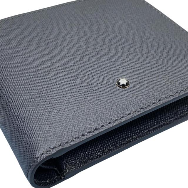 未使用保管 美品 モンブラン サルトリアル 6cc 二つ折り長財布 小銭  