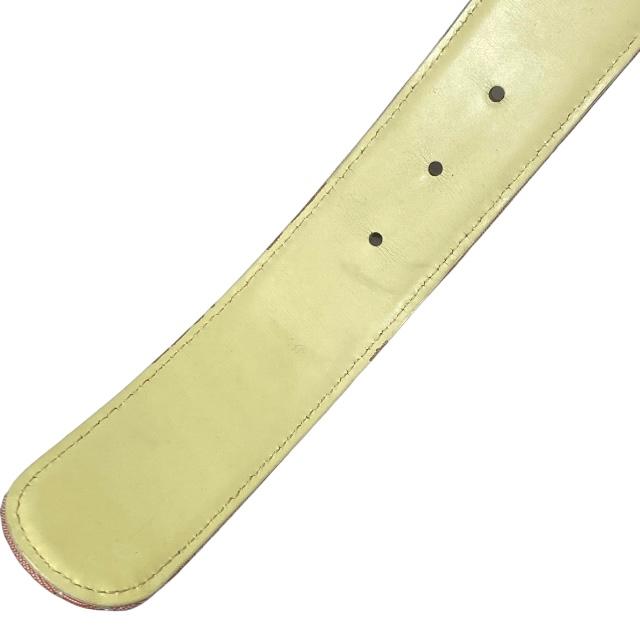 BVLGARI ブルガリ ロゴマニア ベルト サークルバックル