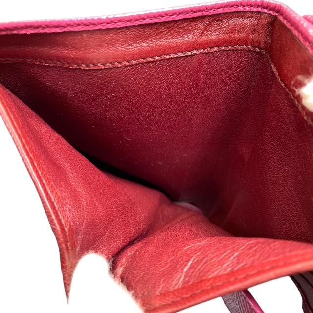 【極美品】ブルガリ BVLGARI 財布 ロゴクリップ レッド ブルガリ BVLGARI 財布 長財布 二つ折り長財布 33744 ブルガリブルガリ