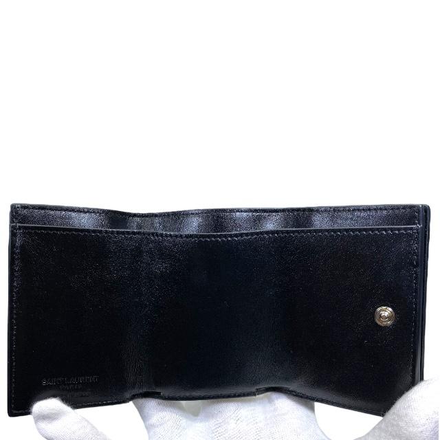SAINT LAURENT サンローランパリ タイニーウォレット 財布 三つ折り