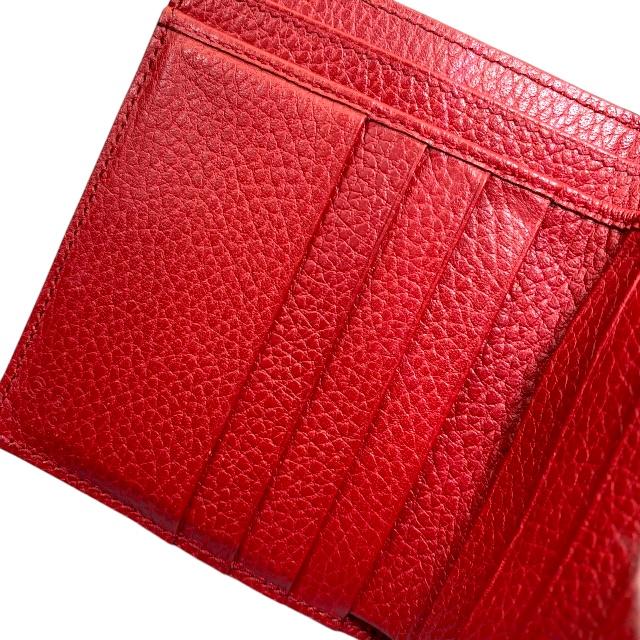 GUCCI（グッチ） 449405 インターロッキングG 財布 二つ折り財布 折り