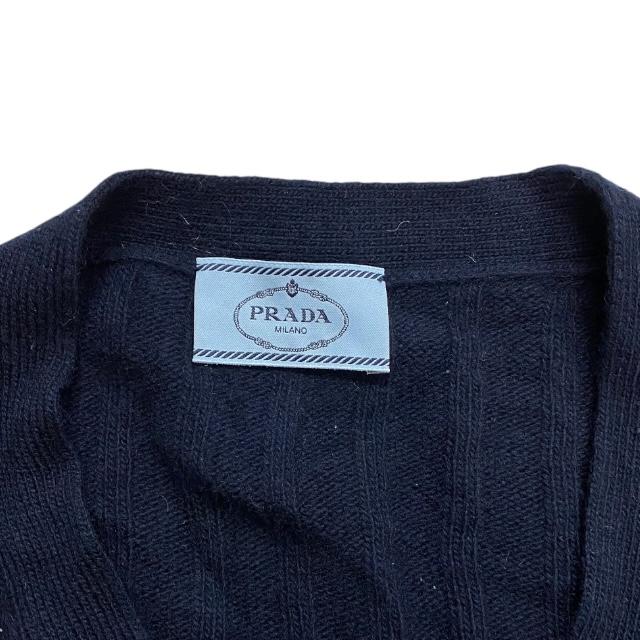 PRADA プラダ カーディガン 長袖 Vネック ボレロ カシミヤ