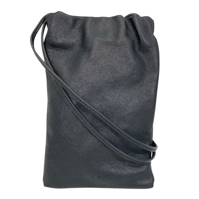 未使用品 THE ROW ザロウ ブルス フォンケース W1418 L97 ディアスキン オリーブ系 ユニセックス THE ROW（ザ ロウ） ザ ロウ W1418 L97 BOURSE PHONE CASE ブルス