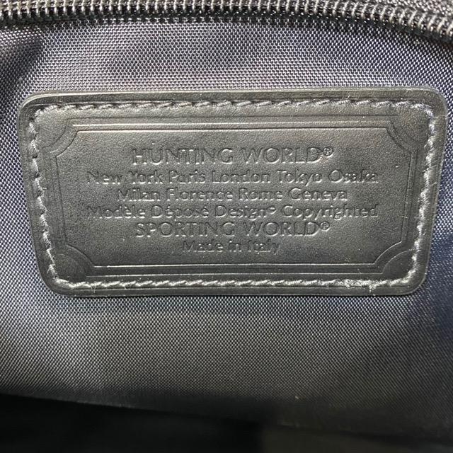HUNTING WORLD ハンティングワールド 8054 13A クラッチバッグ