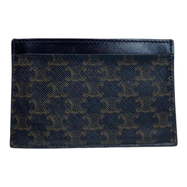 セリーヌ　パスケース CELINE （新品・未使用品）セリーヌ トリオンフ フラップ付き