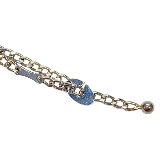 CHANEL シャネル ロゴ プレート チャーム キーホルダー キーチャーム