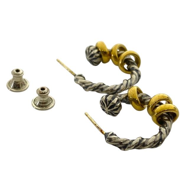 ビルウォールレザー 79-04-0023-328-90-88 ツイスティ フープ ピアス S