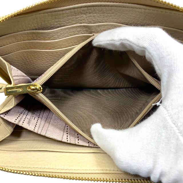 ✨美品✨ Salvatore Ferragamo フェラガモ 二つ折り 長財布 FERRAGAMO（フェラガモ） Salvatore Ferragamo ダブルガンチーニ 長