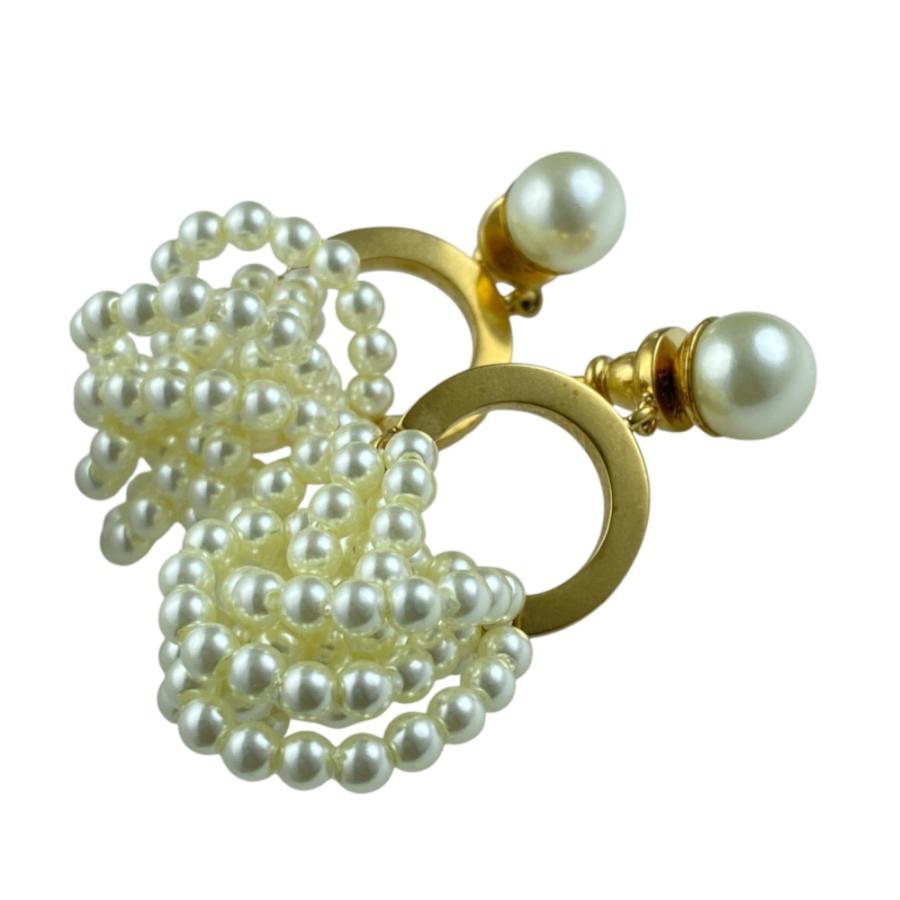 Christian Dior（クリスチャン・ディオール） ピアス フープモチーフ