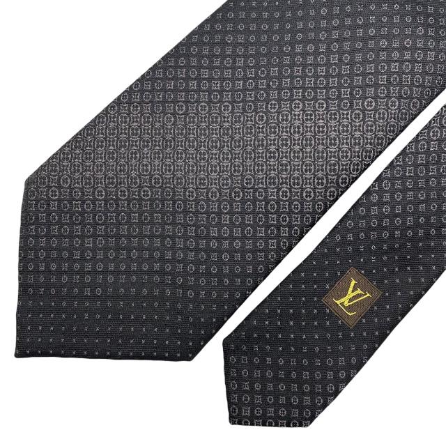 LOUIS VUITTON ルイヴィトン ネクタイ ループタイ モノグラム 柄