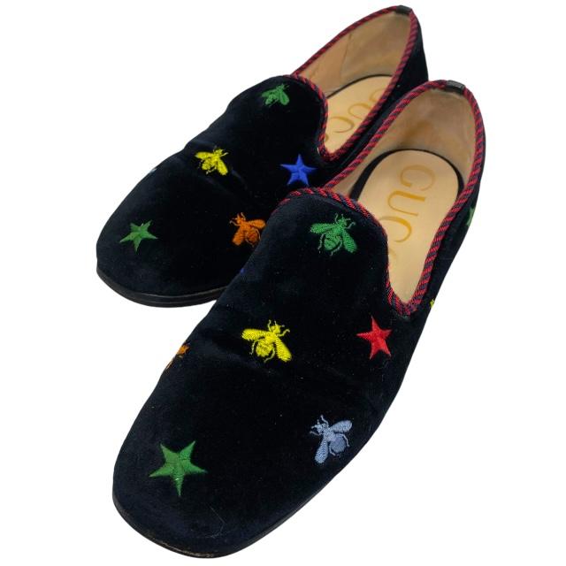 GUCCI グッチ 505283 フラットシューズ スリッポン シューズ bee  