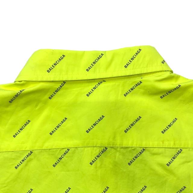 BALENCIAGA バレンシアガ 583895 オーバーサイズ 長袖 シャツ 総