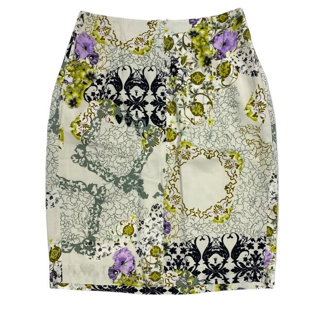 エトロ　膝丈スカート ETRO エトロ スカート ひざ丈 ボトムス 総柄 花柄 レーヨン