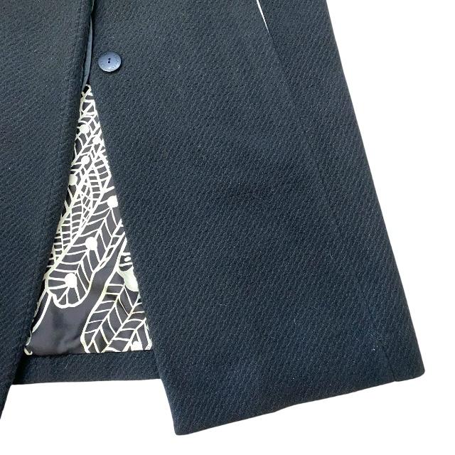 LEONARD（レオナール） ロングコート アウター 比翼仕立て Aライン