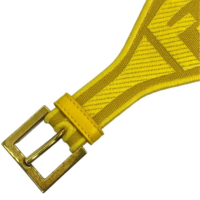 極美品　FENDI ベルト 80cm フェンディ　本革 エナメル　ズッカ 極美品 FENDI ベルト 80cm フェンディ 本革 エナメル ズッカ