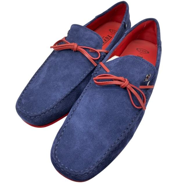 未使用】TODS トッズ Ferrari フェラーリ ローファー ドライビング 