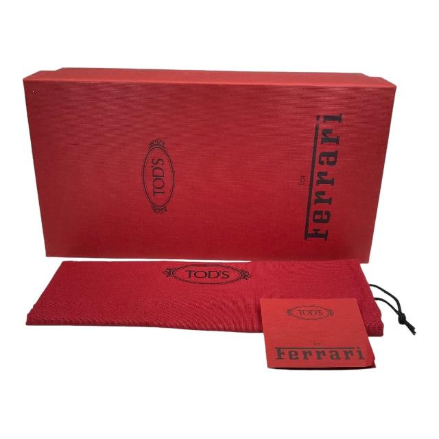 TOD'S 【未使用】TODS トッズ Ferrari フェラーリ ローファー