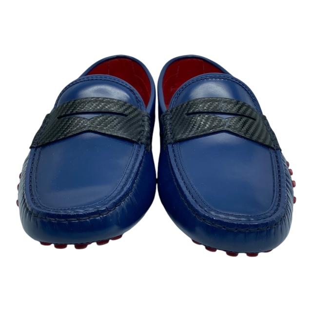 み*ん様 新品 TOD'S for Ferrari ローファー 黒/青 み*ん様 新品 TOD'S