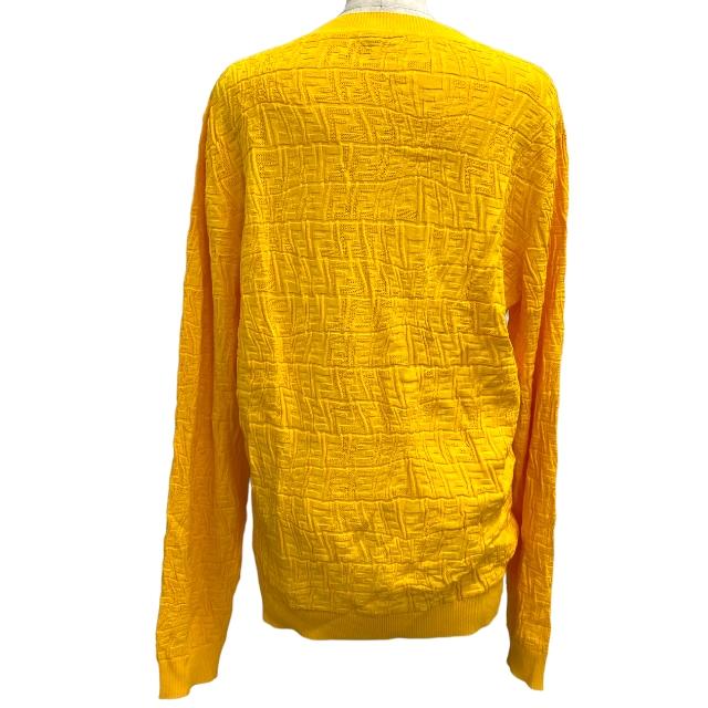 ひし型 フェンディ FZY442 AFZA 薄手 ニット トップス ズッカ柄 - 通販