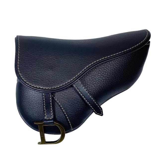 Christian Dior ディオール ボディバッグ ウエストバッグ レザー ロゴ