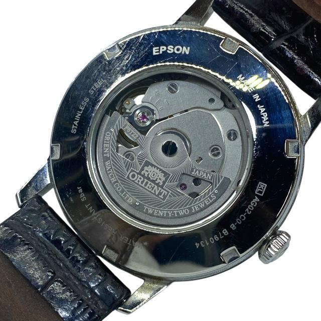 ORIENT（オリエント） 【稼働品】ORIENT AG02-C0-B セミスケルトン