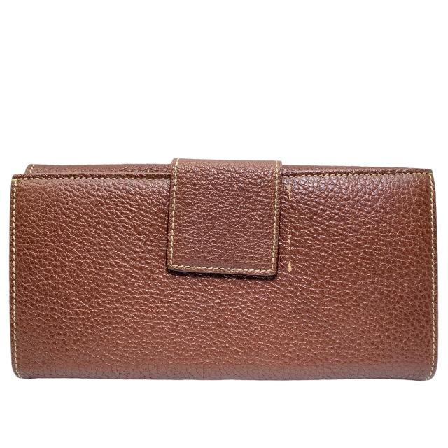 BVLGARI ブラウン ロゴ 長財布 BVLGARI ブルガリ 財布 長財布