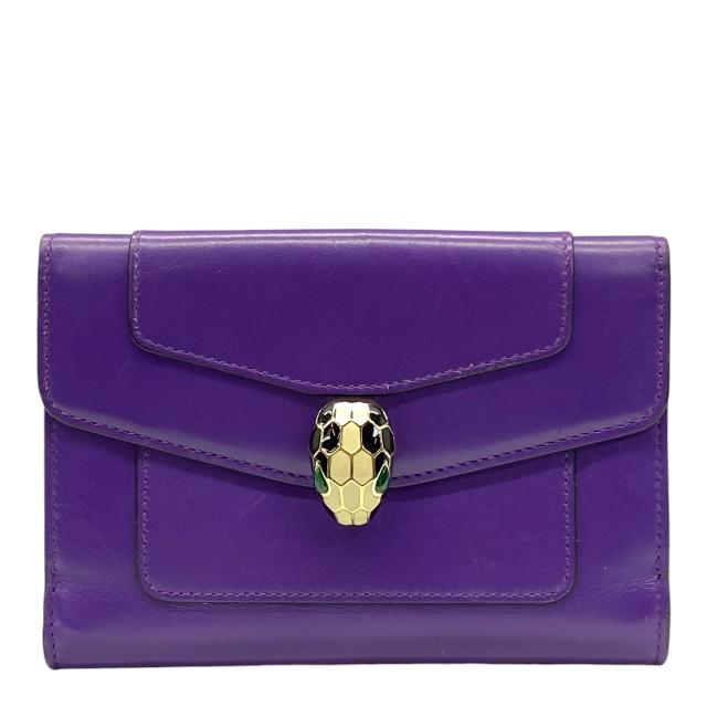 BVLGARI ブルガリ セルペンティ 財布 二つ折り財布 折財布 BVLGARI ブルガリ セルペンティ 財布 二つ折り財布 折財布