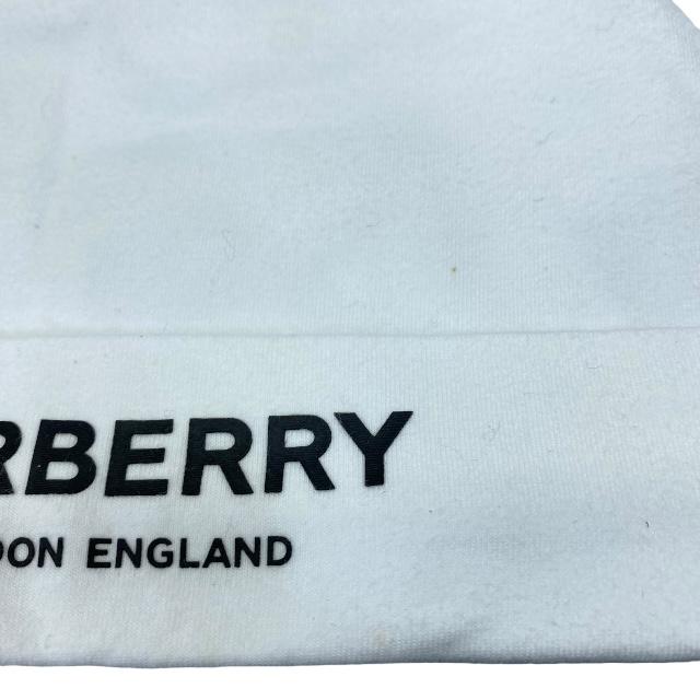 BURBERRY バーバリー 帽子 小物 アクセサリー ベビー用 キッズ 子供用 ロゴ コットン ホワイト [サイズ 42-44cm]の画像