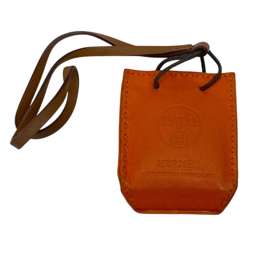 HERMES（エルメス） チャーム ストラップ キーホルダー サック