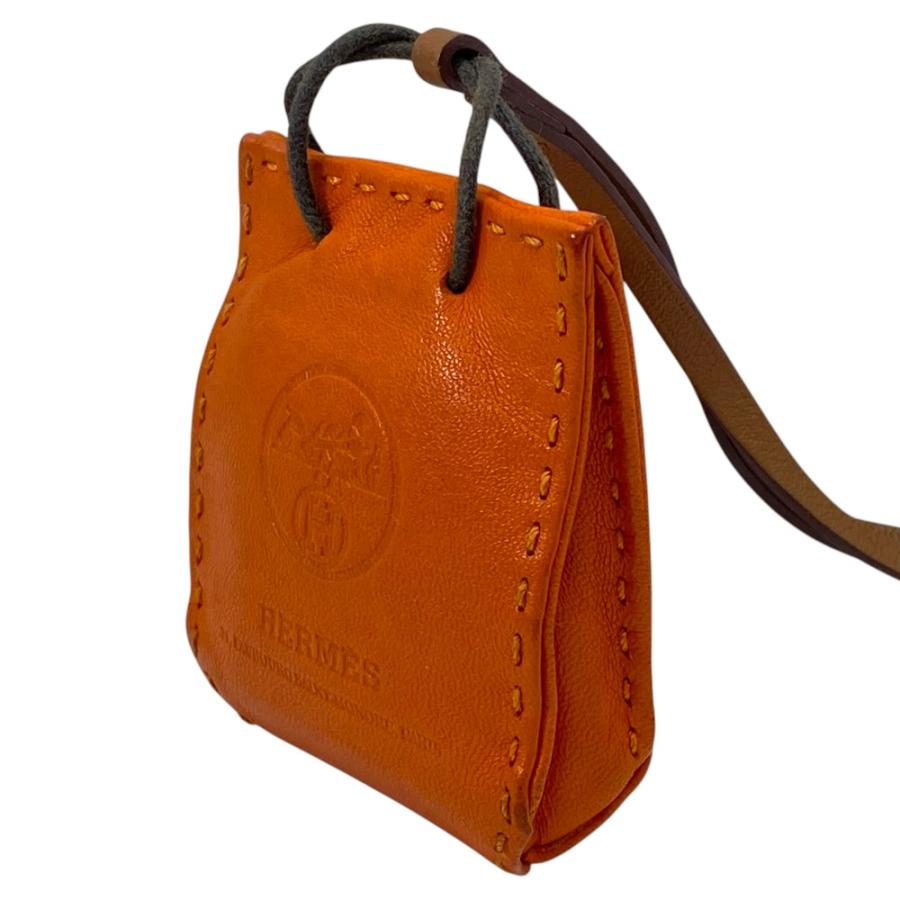 HERMES（エルメス） チャーム ストラップ キーホルダー サック