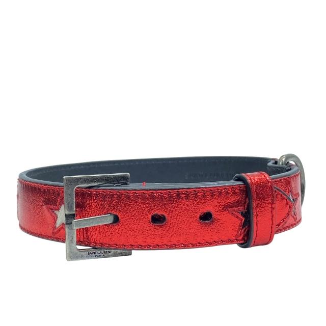 【未使用保管品】SAINT LAURENT サンローラン 首輪 犬 ペット用 SAINT LAURENT 【未使用保管品】SAINT サンローラン 首輪 犬 ペット用
