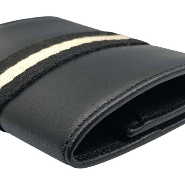 BALLY バリー ミニウォレット ケース 小銭入れ レザー ブラック Bally BALLY バリー コインケース 小銭入れ コンパクトウォレット ミニ