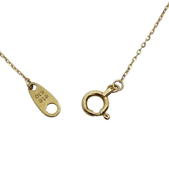 ete（エテ） 7610107 ホースシュー K10 ネックレス ダイヤモンド