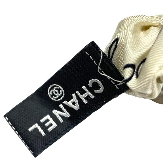 CHANEL シャネル ヘアアクセサリー シュシュ ヘアゴム 小物 ロゴ