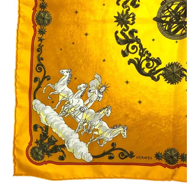 HERMES（エルメス） カレ40 プチカレ スカーフ COSMOS 宇宙観