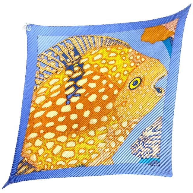 HERMES エルメス スカーフ プリーツスカーフ プリーツカレ カレ HERMES エルメス スカーフ プリーツスカーフ プリーツカレ カレ
