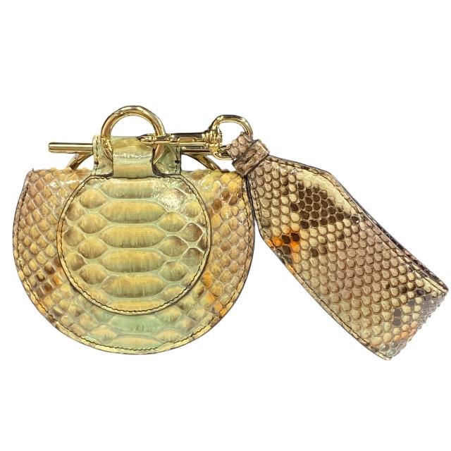 美品☆　フェラガモ　ミニ 2way　ハンドバッグ　ショルダーバッグ　ガンチーニ FERRAGAMO Salvatore Ferragamo フェラガモ ガンチーニ