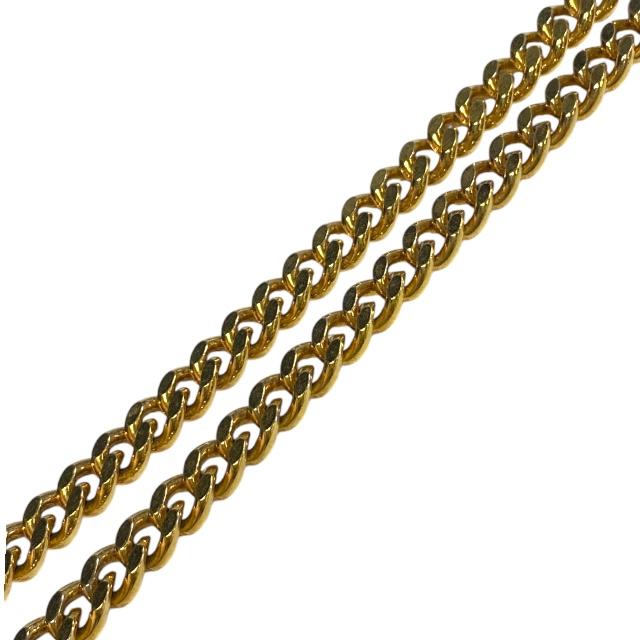 Christian Dior ディオール ロングネックレス チェーン ベルトモチーフ