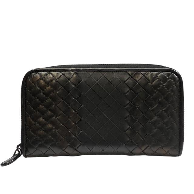 ボッテガヴェネタ イントレチャート ラウンドファスナー 長財布 ロング