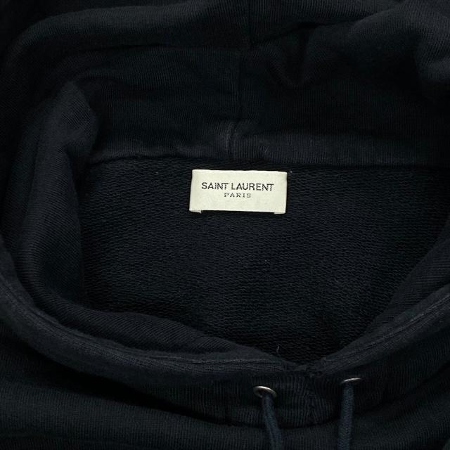 SAINT LAURENT ブラック パーカー Yves Saint Laurent SAINT LAURENT サンローラン パーカー