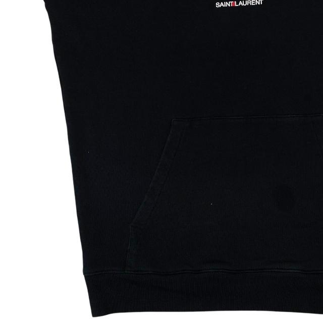 SAINT LAURENT サンローラン パーカー フーディー 長袖 コットン ロゴ