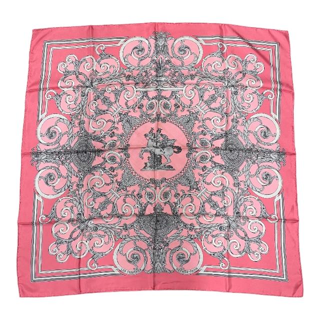 フルオーダー HERMES エルメス カレ90 LES TUILERIES チュイルリー公園